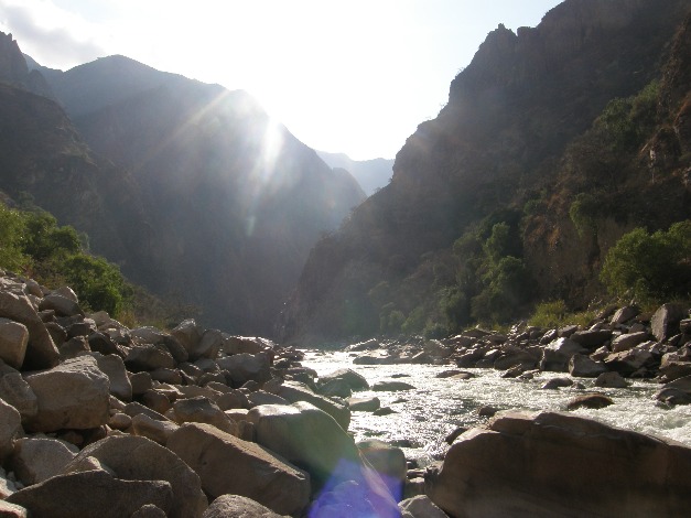 ESPORTE RADICAL NO RIO APURÍMAC